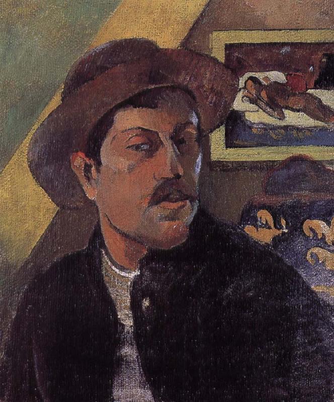 Paul Gauguin Hat self-portraits